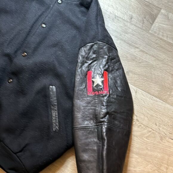 Home Alone- Movie Jacket. Home Alone 2. Vintage Leather Bomber Jacket. XL. - Picture 4 of 11